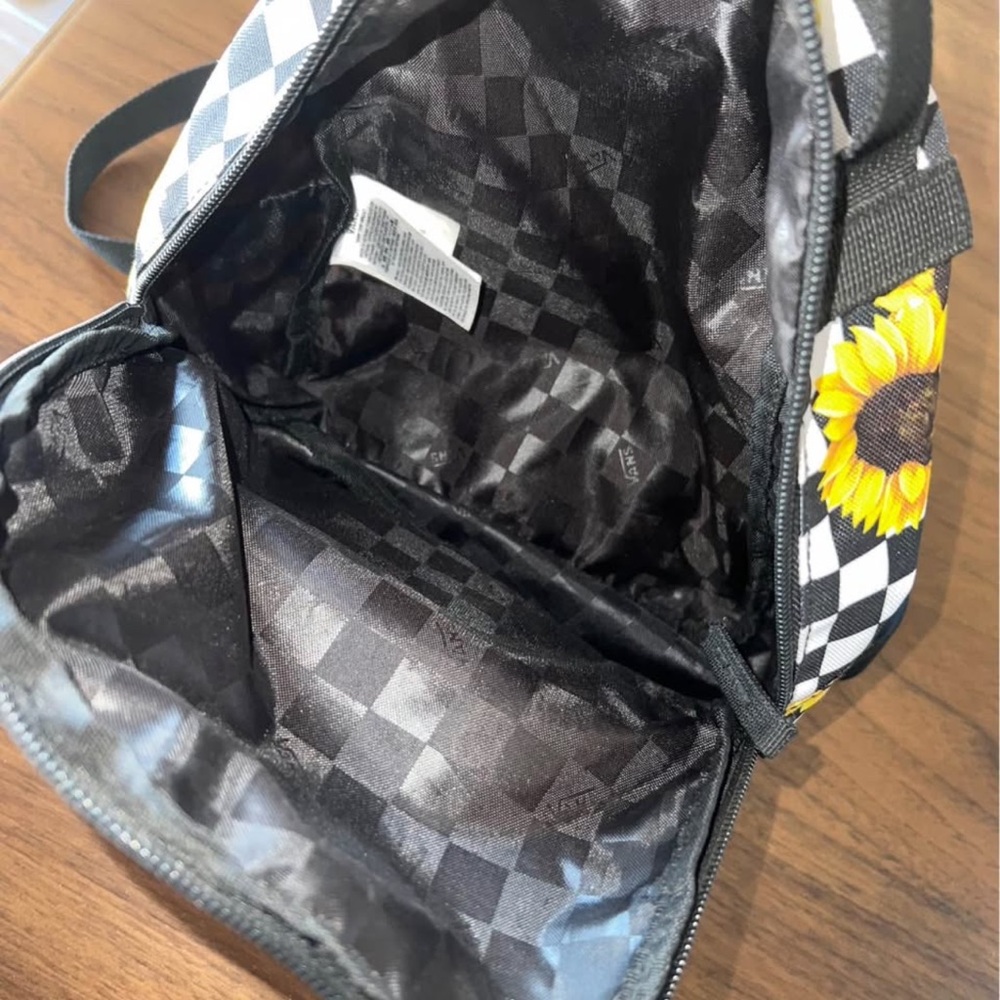 Vans Checkered Sunflower Mini Backpack - Picture 4 of 4